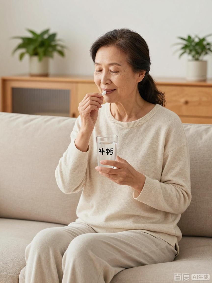 中老年人如何科学补钙和维生素D